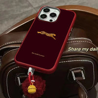 Fashion Leopard Litchi Texture Business Case for iPhone 16 Pro & iPhone 16 Pro Max
