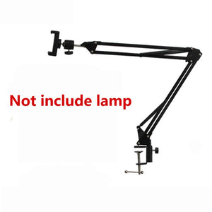 Overhead Phone Tripod with Ring Light – Desktop Recording Stand image 3