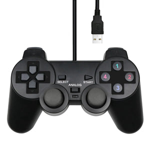 Wired USB PC Game Controller with Dual Vibration image 1