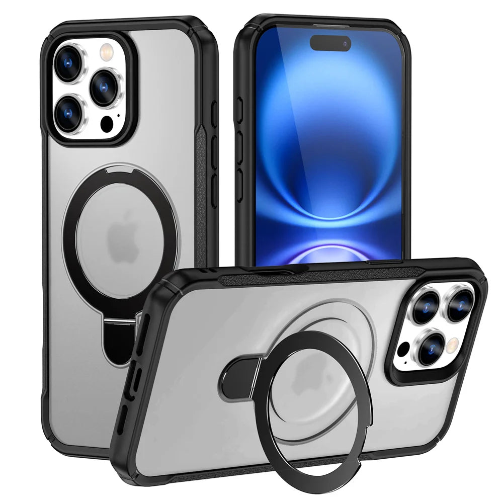Shockproof Lock-in Bike & Car Mount Case for iPhone 15 Pro & iPhone 15 Pro Max