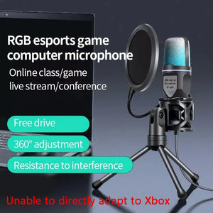 Professional USB Condenser Gaming Microphone image 4