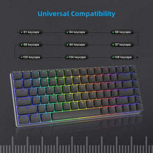 118-Key PBT Low Profile Keycaps – Horizon Edition for MX Switches image 3