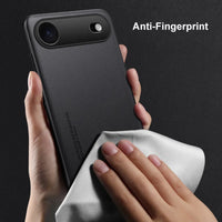Luxury PU Leather Matte Case for iPhone 17 Air