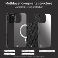 3K Carbon Fiber Magnetic Honeycomb Case for iPhone 16 Pro & iPhone 16 Pro Max