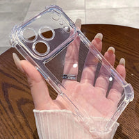 Luxury Clear Shockproof Case for iPhone 17 & 17 Pro Max