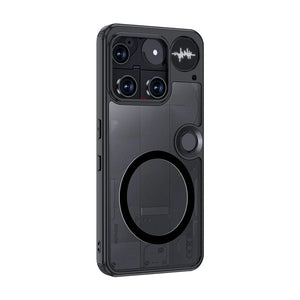 Nothing Phone (3) Magnetic Clear Matte Case – Transparent TPU + PC Anti-Fingerprint Protective Cover image 5