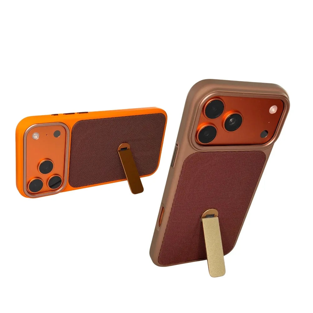 Tech Woven MagSafe Case with 360° Rotating Stand for iPhone 17 & 17 Pro Max