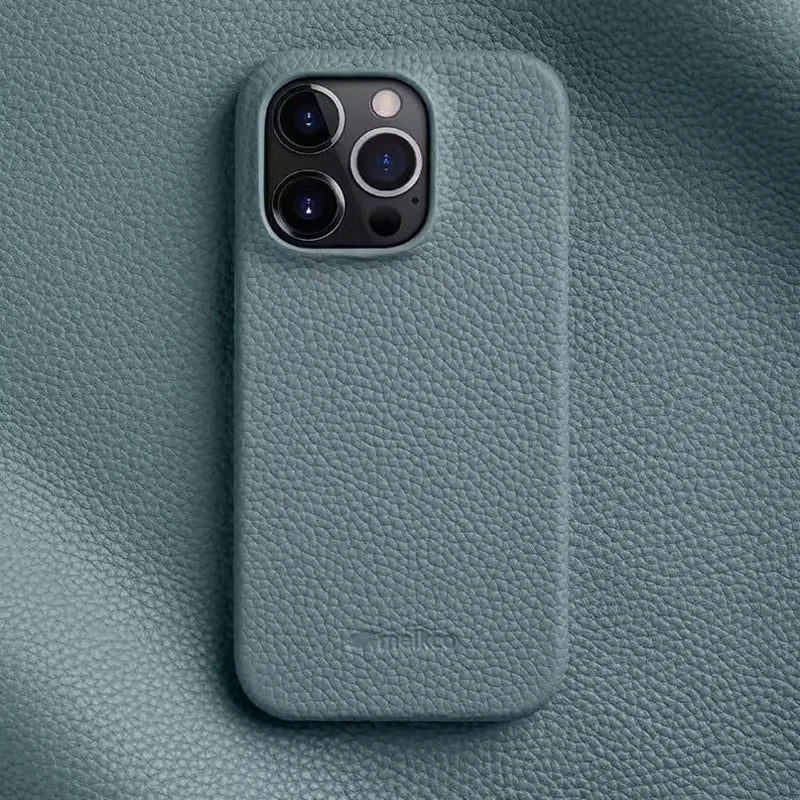 Melkco Luxury Genuine Leather Business Case for iPhone 15 Pro & iPhone 15 Pro Max