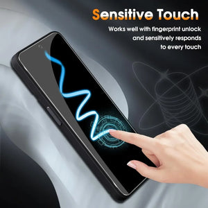 2-Pack Privacy Tempered Glass Screen Protector for Nothing Phone 1, 2 & 2a Anti-Spy Fingerprint Resistant image 3
