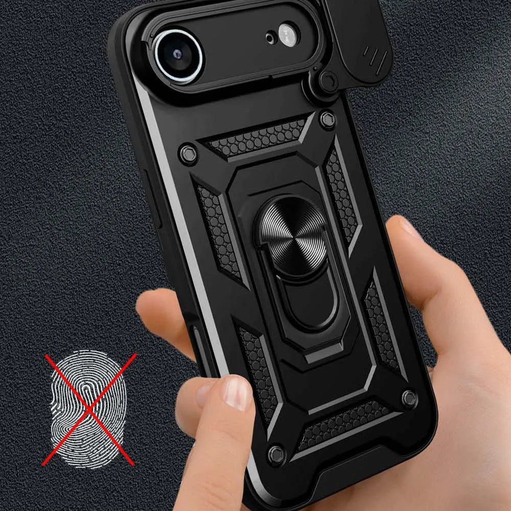 Armor Shockproof Case with Car Mount Ring for iPhone 17 Air