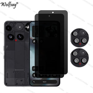 Nothing Phone 3 Privacy Screen Protector – Anti-Spy Tempered Glass with Camera Lens Protector image 6