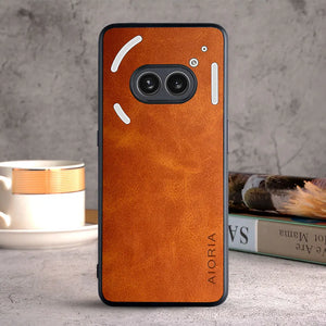 Nothing Phone 2a Vintage Leather Case – Luxury Shockproof Protective Cover image 2