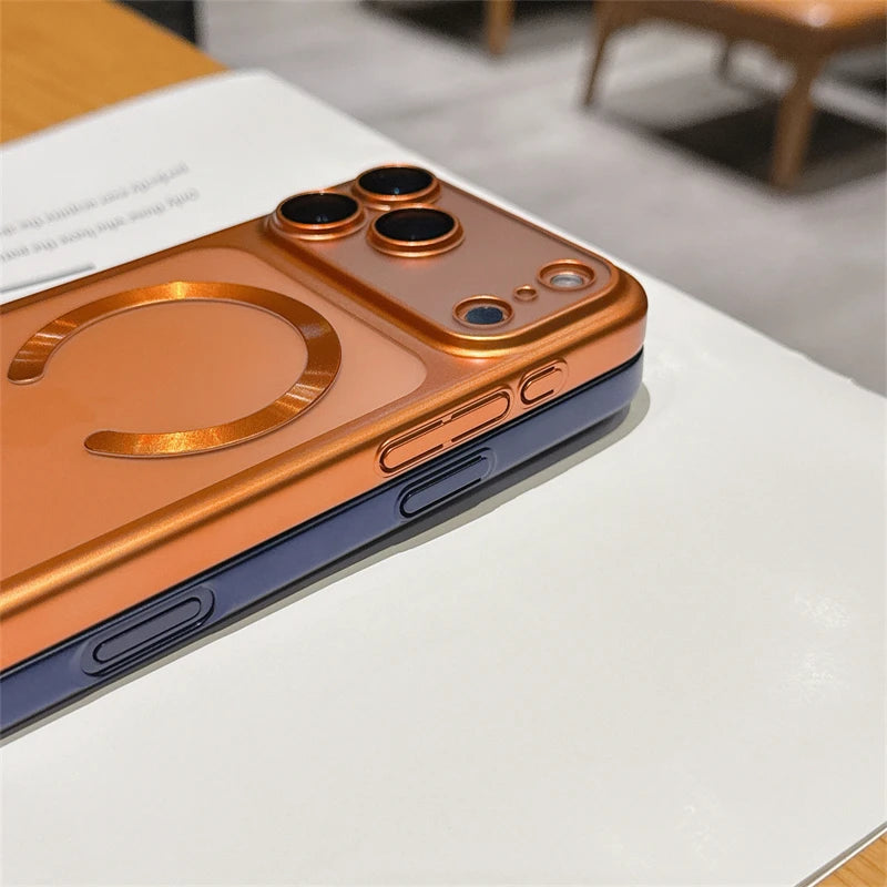 Luxury Matte MagSafe Case for iPhone 17 & 17 Pro Max