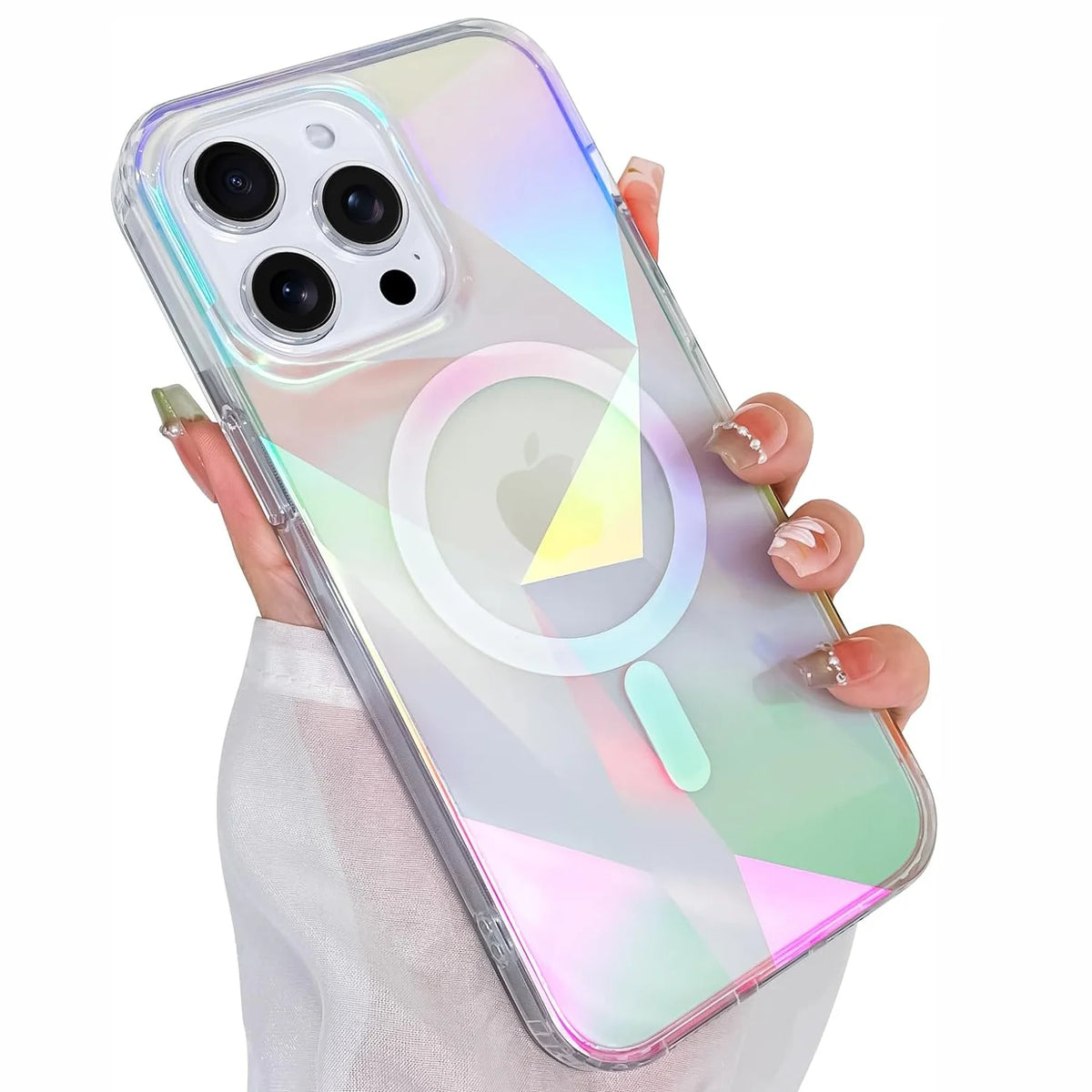 Sparkly Iridescent MagSafe Case for iPhone 16 Pro & iPhone 16 Pro Max