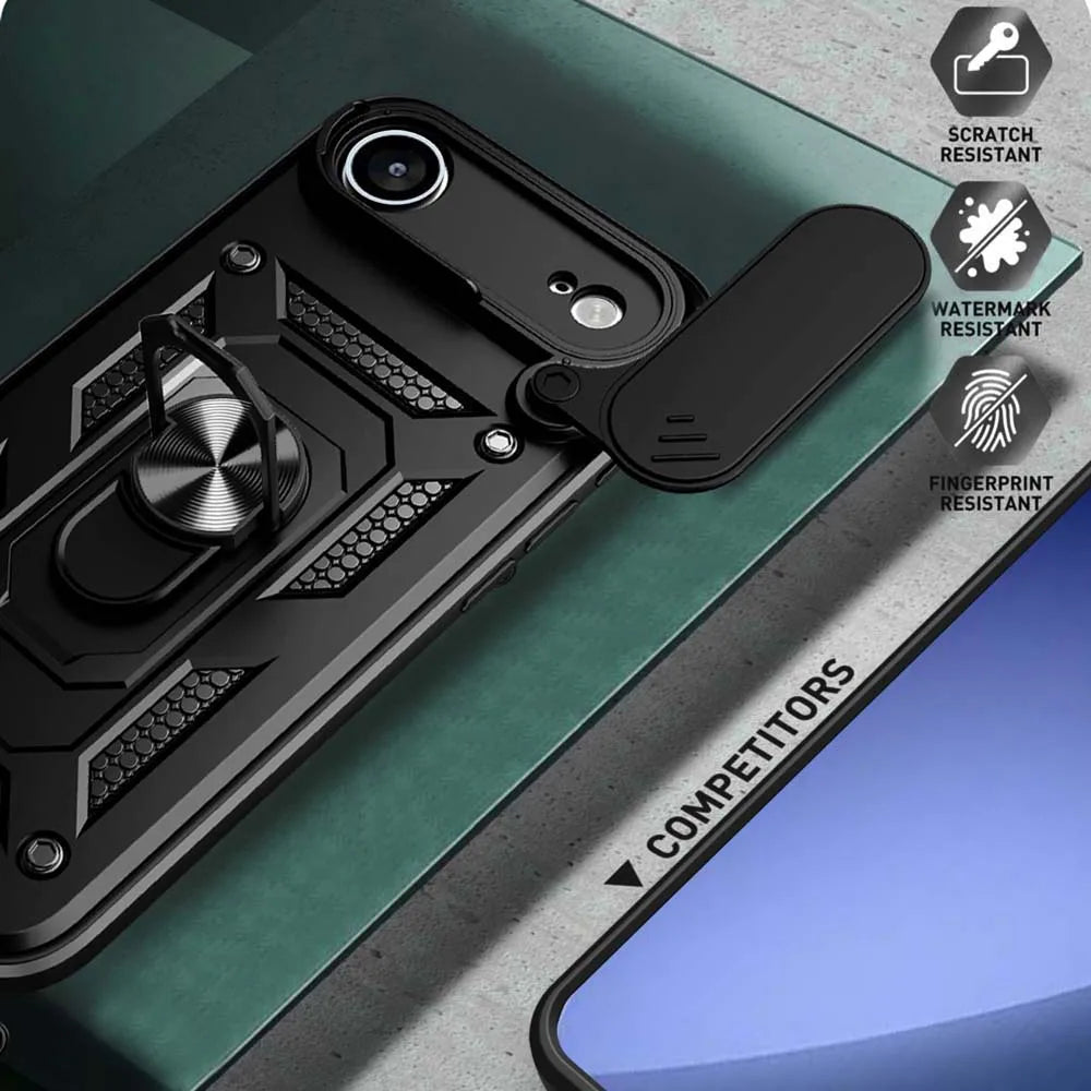 Armor Shockproof Case with Car Mount Ring for iPhone 17 Air
