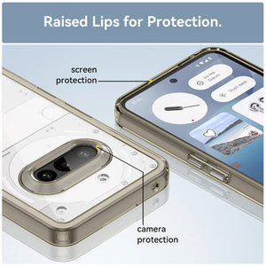 Crystal Clear Hybrid Protective Case for Nothing Phone 3a image 5