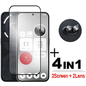 Nothing Phone 2a Tempered Glass Screen Protector 2.5D Full Cover HD Clear Protective Film image 1