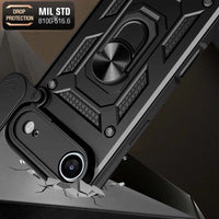 Armor Shockproof Case with Car Mount Ring for iPhone 17 Air