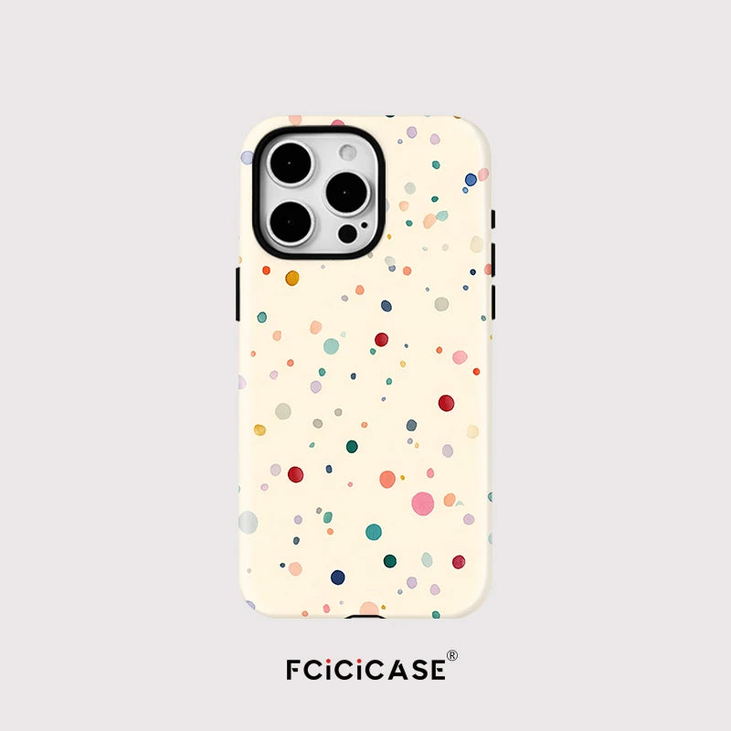 Fcicicase Colorful Matte MagSafe Double-Layer Case for iPhone 17