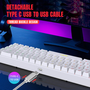 60% Key RGB Wired Keyboard – Compact Gaming & Office image 2