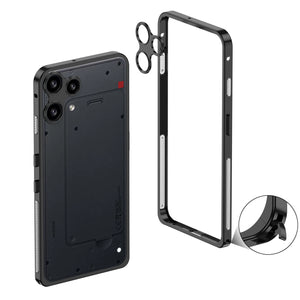 Nothing Phone (3) Ultra-Slim Metal Frame Case with Camera Lens Protector & Seahorse Buckle image 4