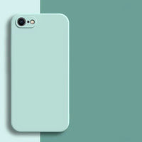 Luxury Matte Silicone Case with Camera Protection for iPhone 16e