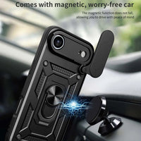 Armor Shockproof Case with Car Mount Ring for iPhone 17 Air