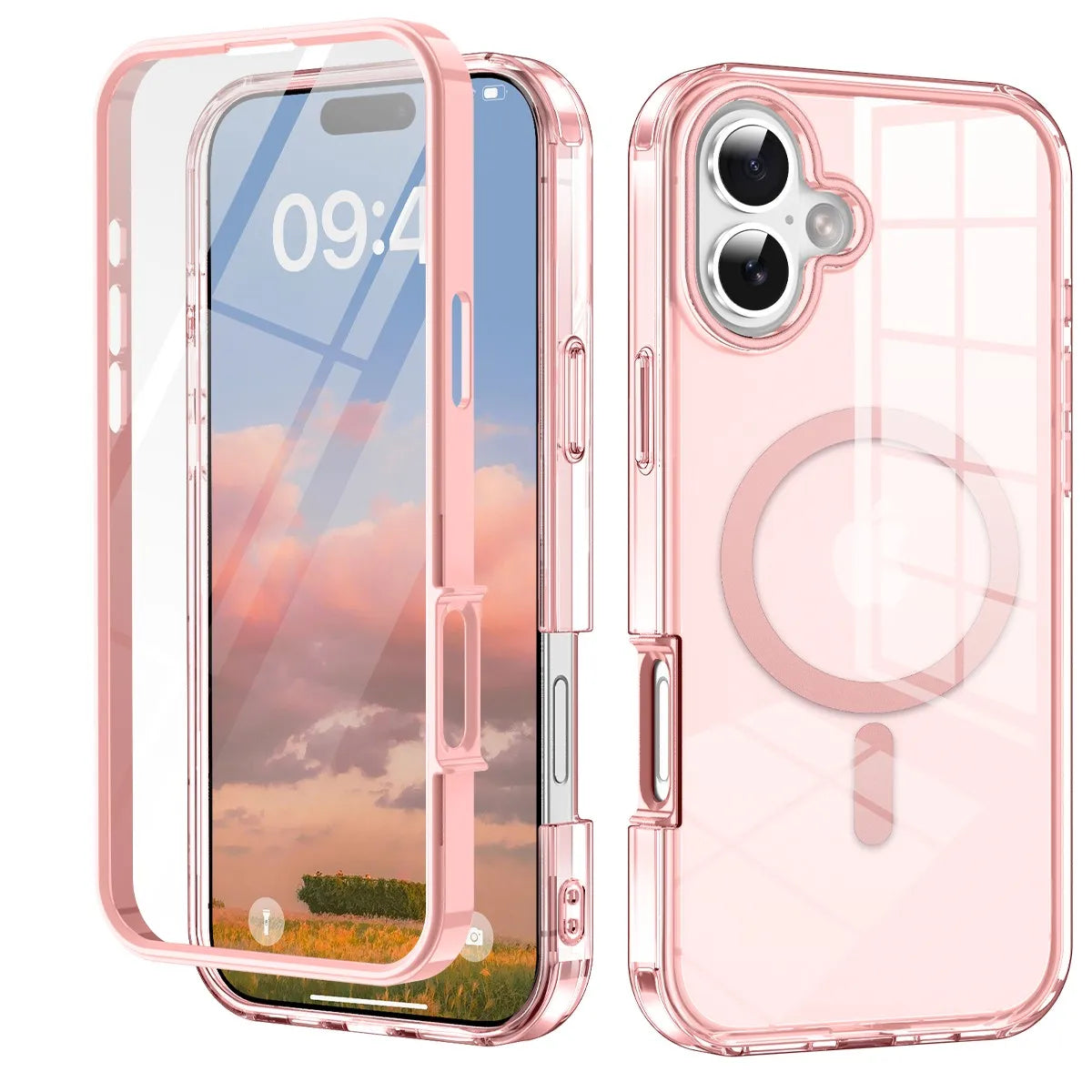 MagSafe Case with Built-in Screen Protector for iPhone 16 Plus