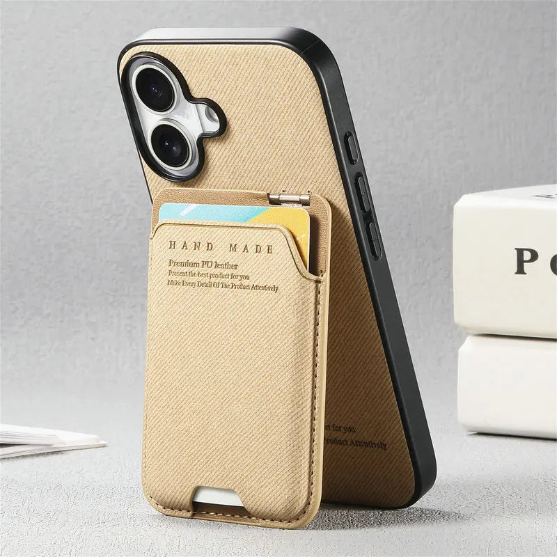 CMF Phone 2 Pro Luxury Leather Case with Kickstand – Shockproof Protective Cover
