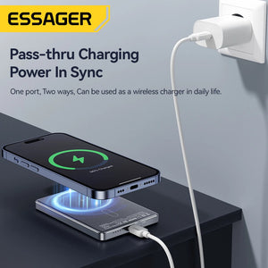 Essager 5000mAh Magnetic Wireless Power Bank 20W Fast Charging for iPhone image 3
