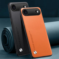 Luxury PU Leather Matte Case for iPhone 17 Air