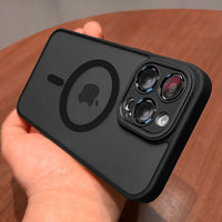 Luxury Matte Armor MagSafe Case for iPhone 16 Pro & iPhone 16 Pro Max