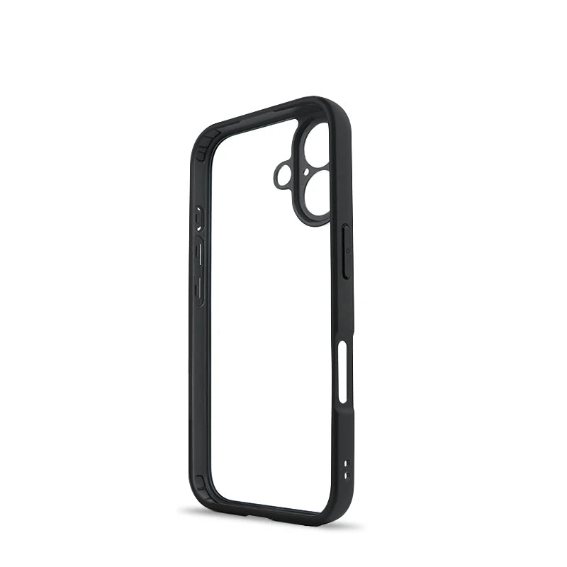 Transparent Shockproof TPU Case for iPhone 16 Plus