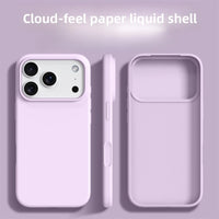 Liquid Silicone Shockproof Case for iPhone 17 & 17 Pro Max