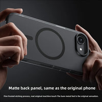 Magnetic Skin-Friendly Acrylic Case for iPhone 16e