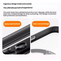 Magnetic 360° Rotating Stand Crystal Clear Case for iPhone 17