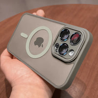 Luxury Matte Armor MagSafe Case for iPhone 16 Pro & iPhone 16 Pro Max