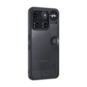Nothing Phone (3) Magnetic Clear Matte Case – Transparent TPU + PC Anti-Fingerprint Protective Cover image 2