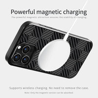 3K Carbon Fiber Magnetic Honeycomb Case for iPhone 16 Pro & iPhone 16 Pro Max