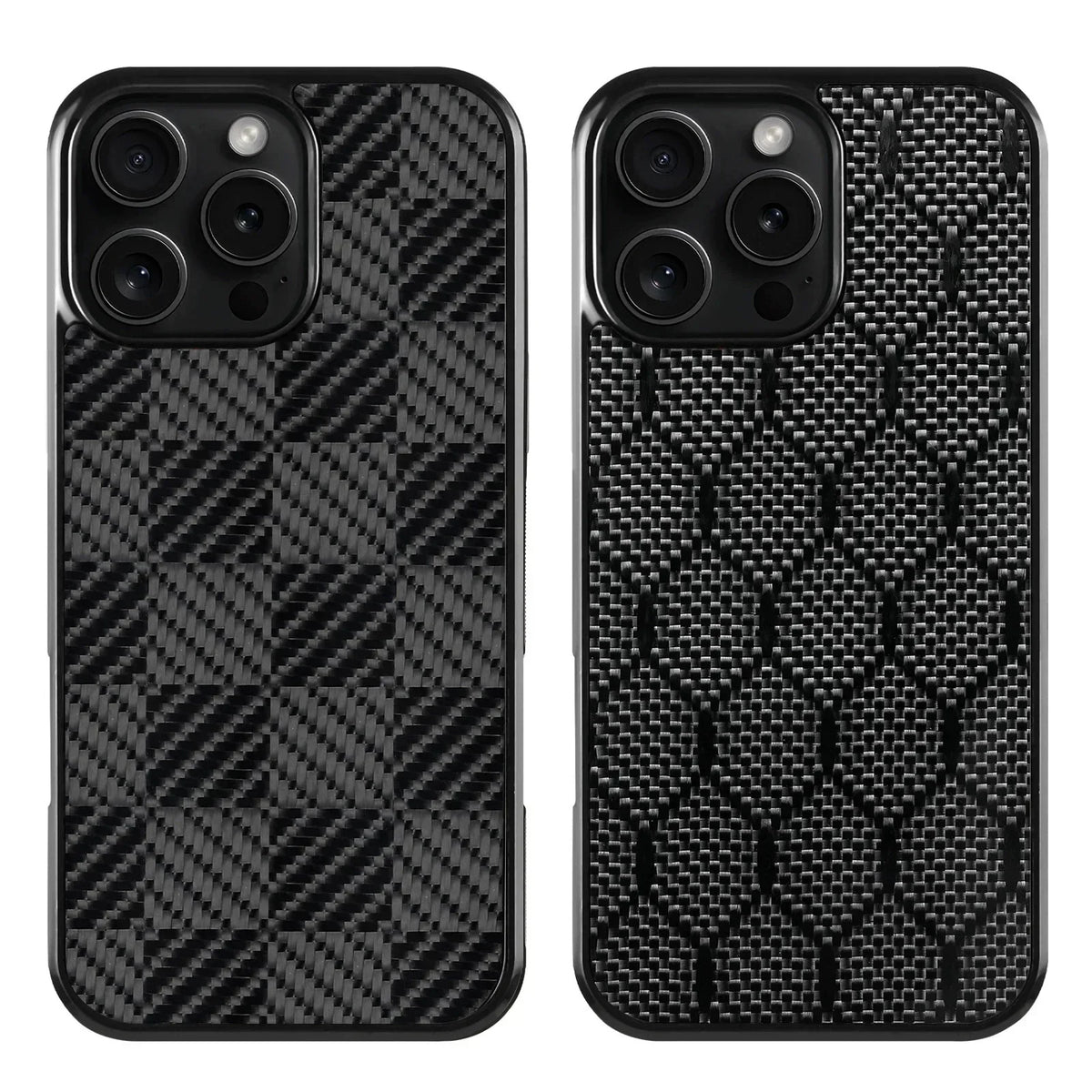 3K Carbon Fiber Magnetic Honeycomb Case for iPhone 16 Pro & iPhone 16 Pro Max