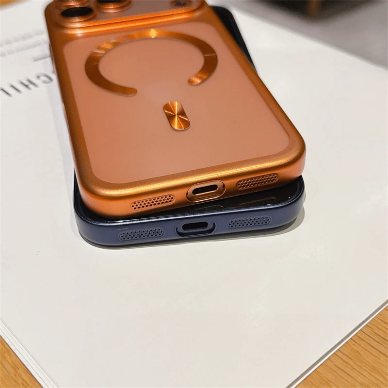 Luxury Matte MagSafe Case for iPhone 17 & 17 Pro Max