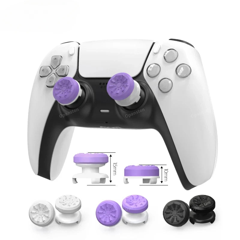 DATA FROG High-Rise Performance Analog Stick Caps for PS4 & PS5 Controllers