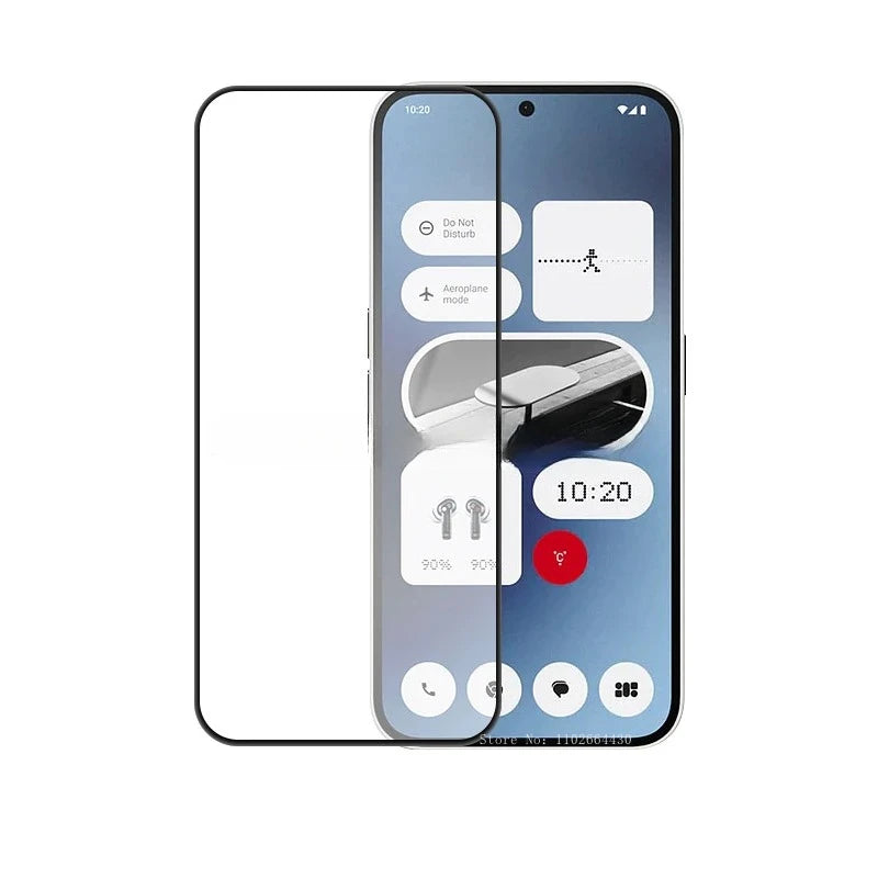 2PCS Tempered Glass Screen Protector for Nothing Phone 3A, 2A & Phone 1 | Full Cover HD Protective Glass