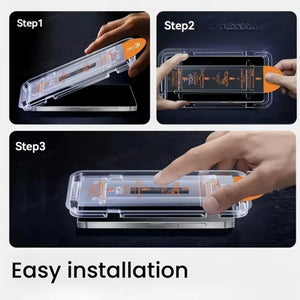 2-Pack Tempered Glass Screen Protector for Nothing Phone 3a Pro, 3a Lite & CMF Phone 2 Pro One-Touch Install image 4