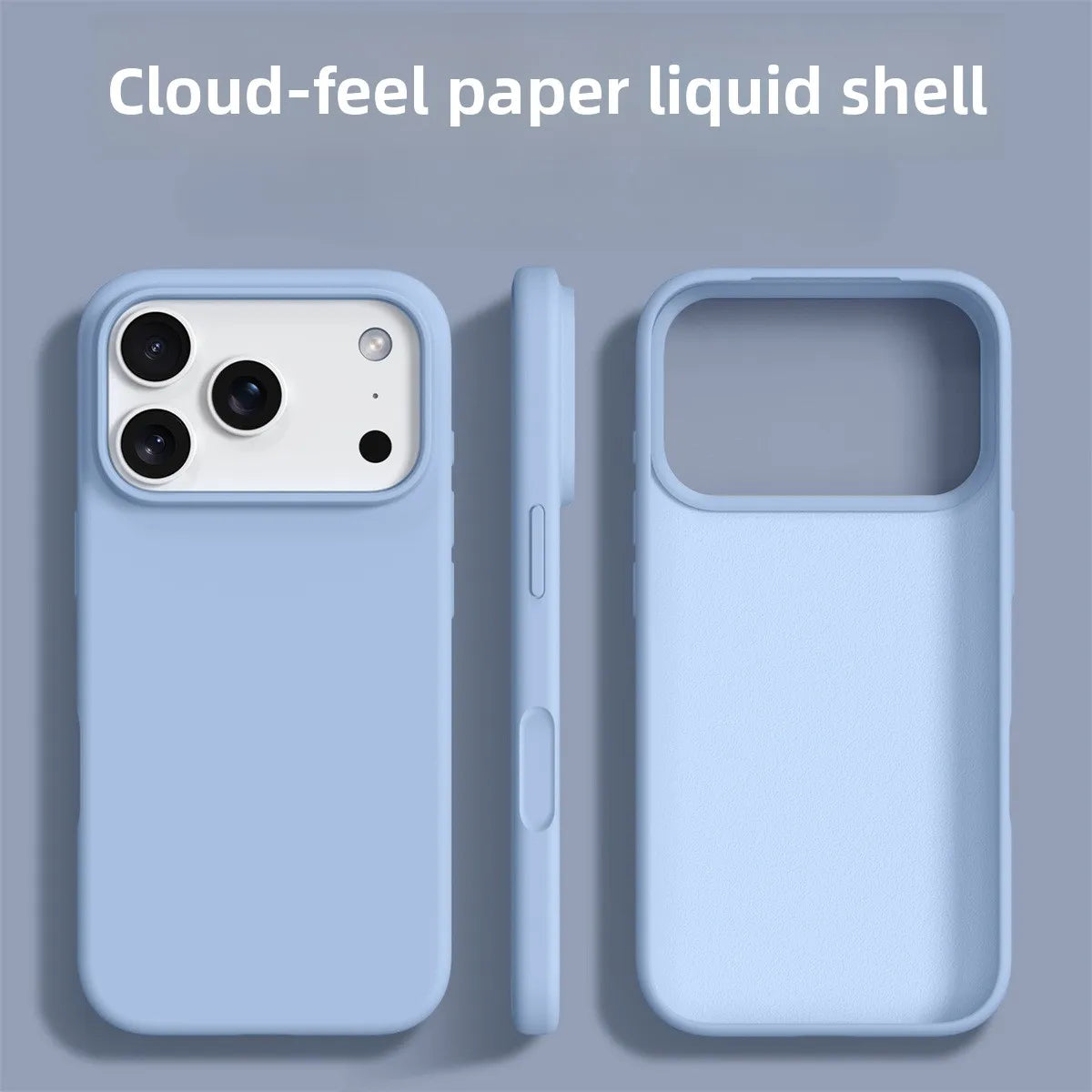 Liquid Silicone Shockproof Case for iPhone 17 & 17 Pro Max