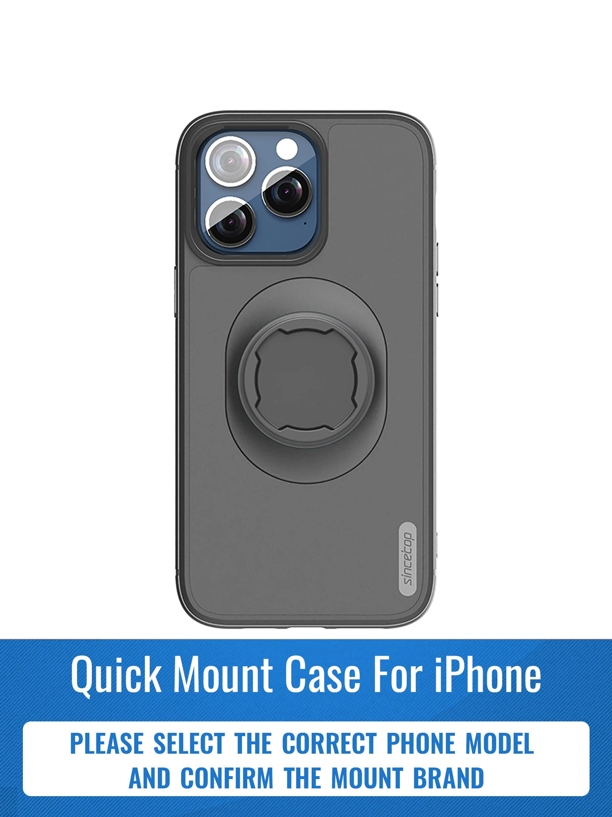Shockproof Lock-in Mount Case for iPhone 17