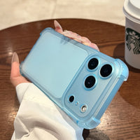 Cute Matte Clear Shockproof Case for iPhone 17 & 17 Pro Max