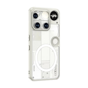 Nothing Phone (3) Magnetic Clear Matte Case – Transparent TPU + PC Anti-Fingerprint Protective Cover image 4