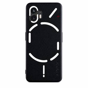 Case for Nothing Phone 2 two coque Luxury textile Leather skin soft TPU hard phone cover funda for nothing phone 2 case capa image 2